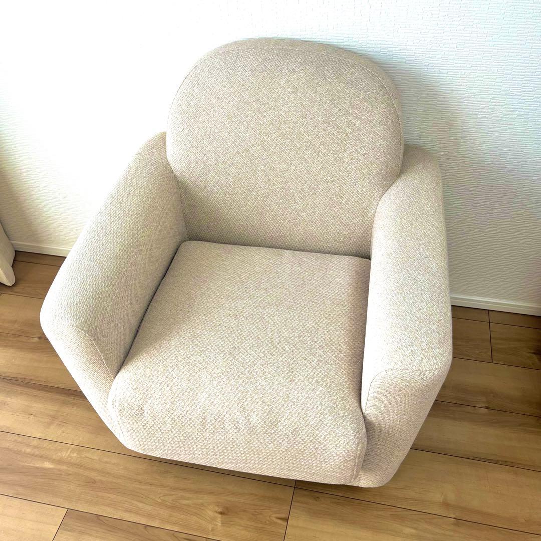 【2023年購入・美品】Francfranc ヌボラ ソファ 1S アイボリー