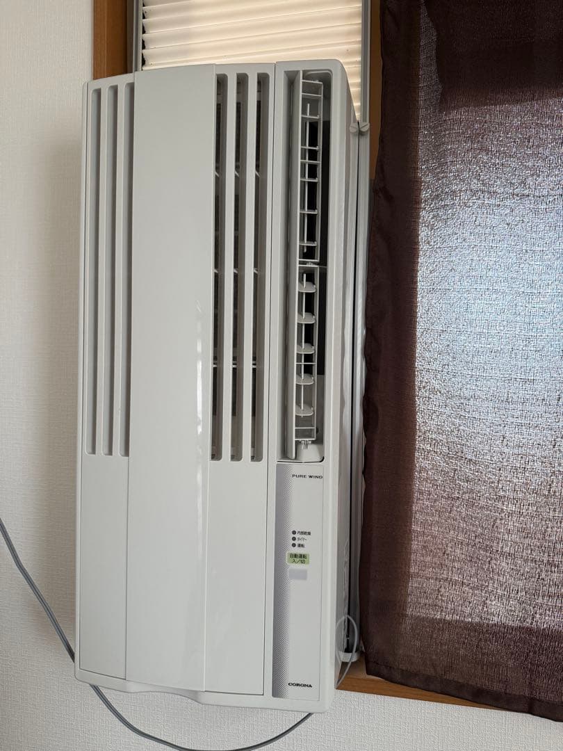 アライコロナ 窓用エアコン CW-F1623R 2023年製造