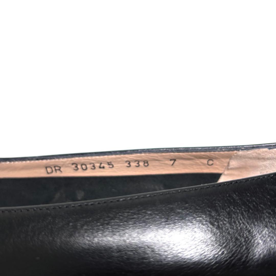 Salvatore Ferragamo パンプス ヴァラリボン 7 レザー 黒