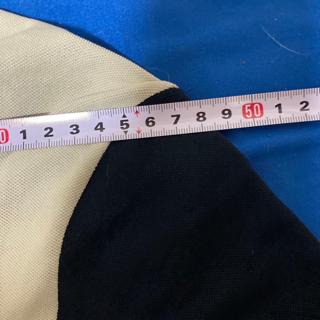 PRADA ジップアップジャケット ネイビー/ホワイト