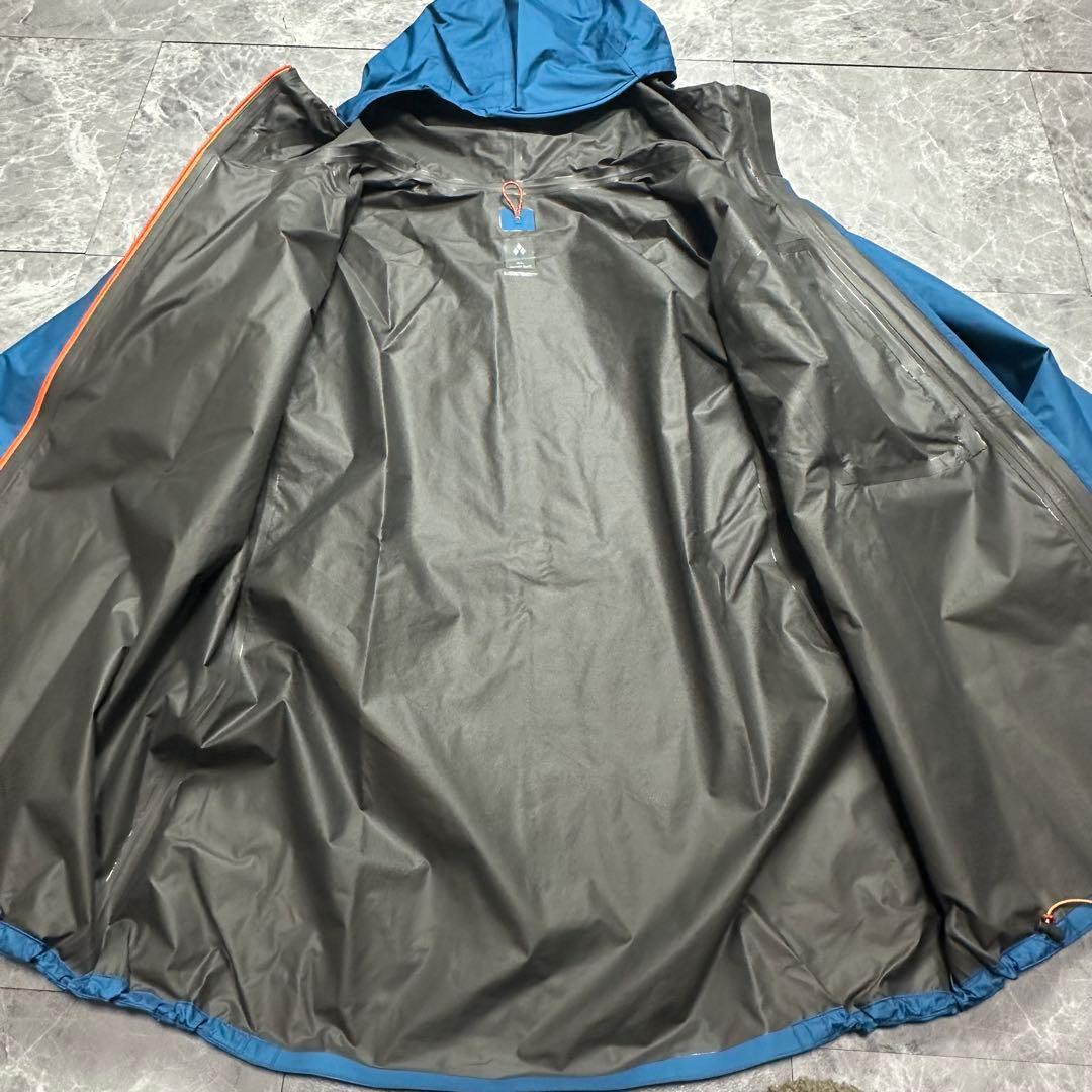 極美品　モンベル　ゴアテックス　トレントフライヤージャケット　XL メンズ 袋付