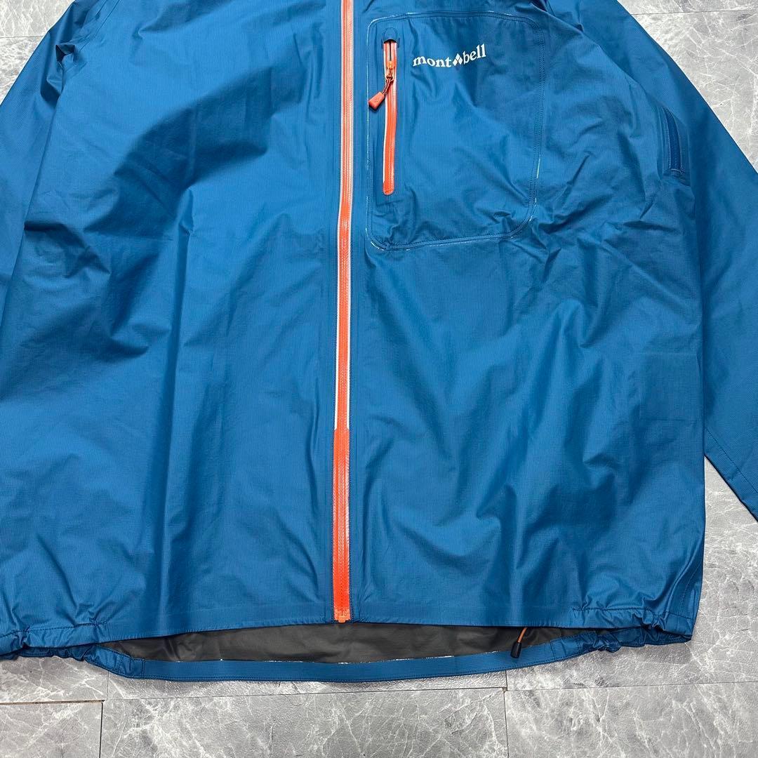 極美品　モンベル　ゴアテックス　トレントフライヤージャケット　XL メンズ 袋付