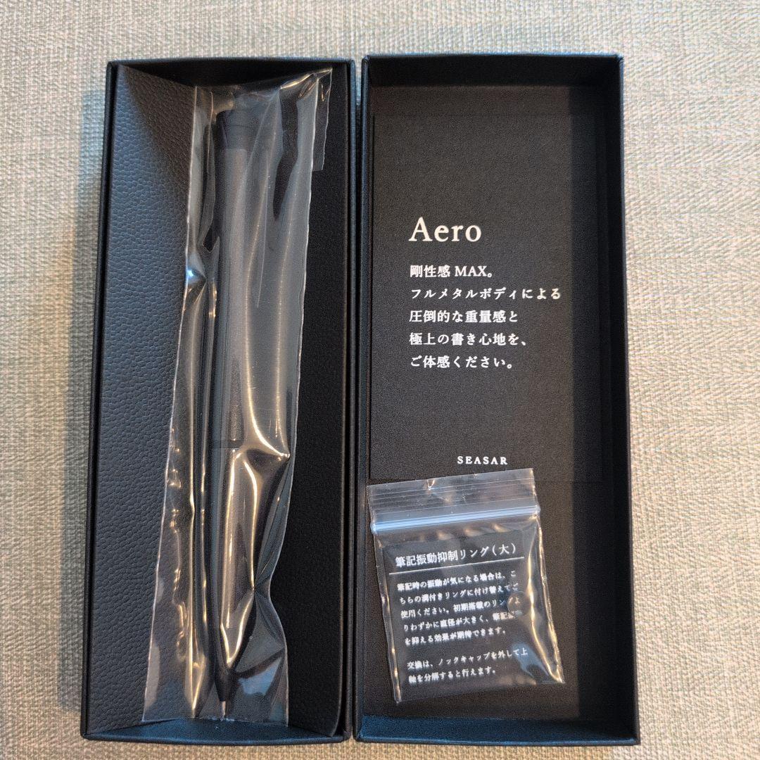 Aero 剛性感MAXシャープペン ブラック Seasar