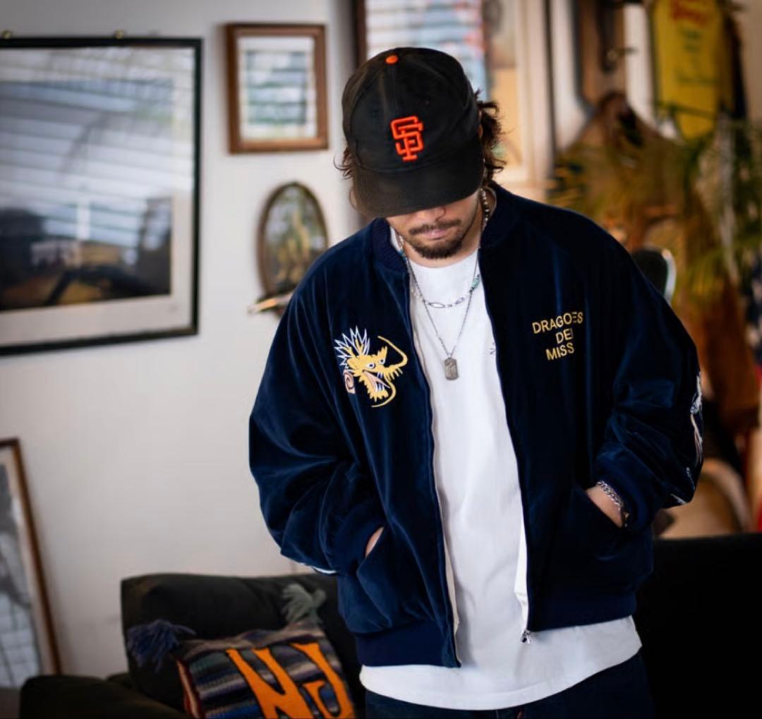 ジャケット・アウター DRAGONES DEL MISSION Velveteen Jacket