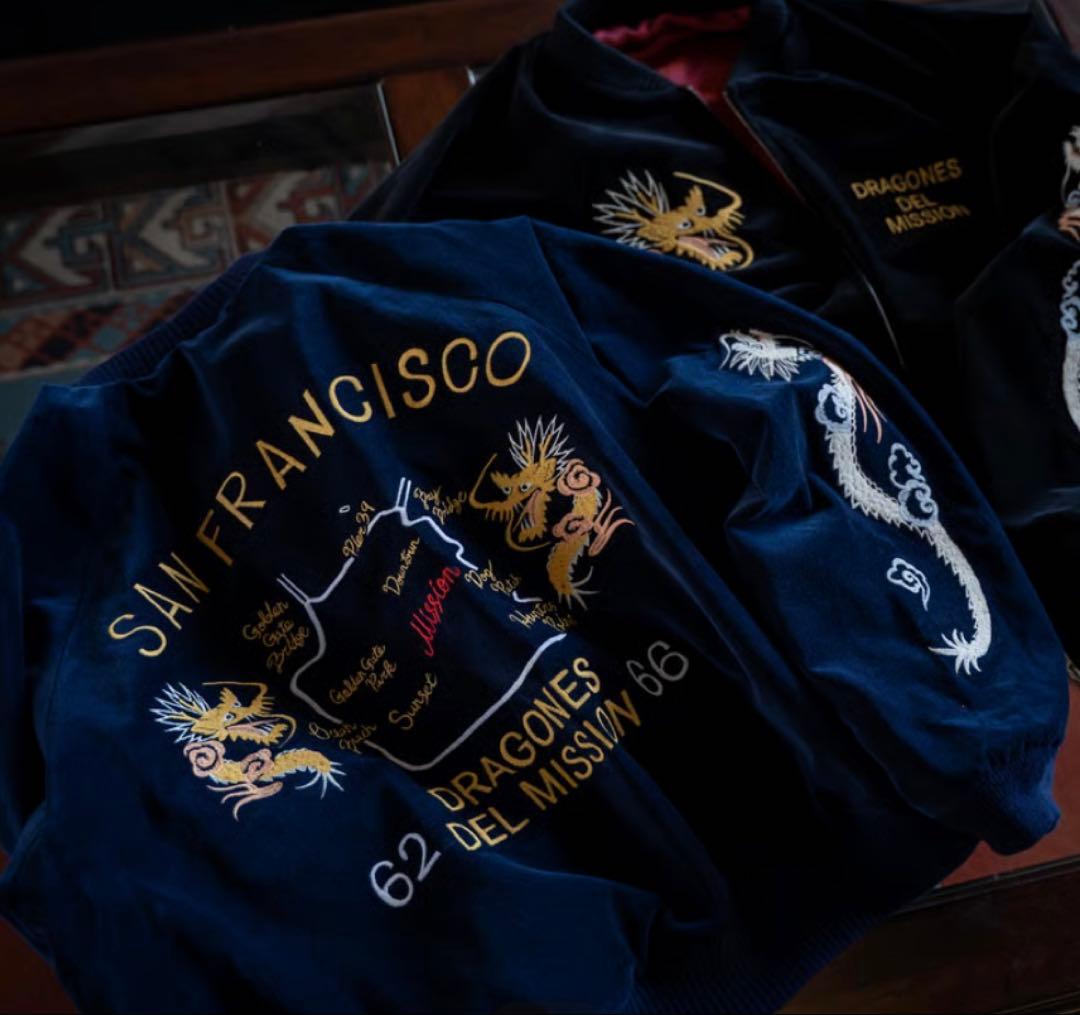 ジャケット・アウター DRAGONES DEL MISSION Velveteen Jacket
