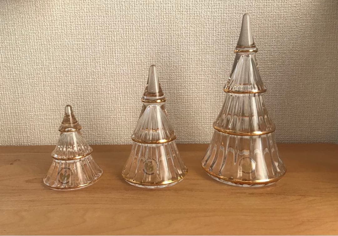 HOLME GAARD GLASS TREE ホルムガード ツリー 3点セット