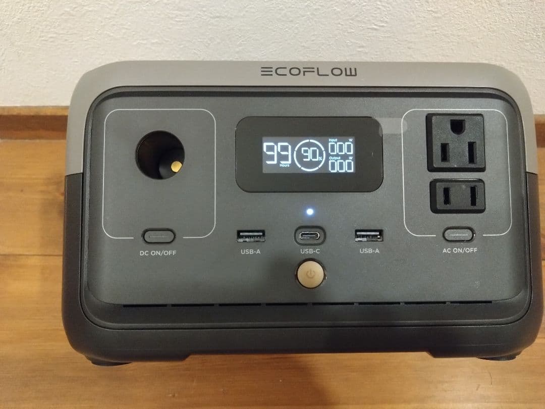 EcoFlow  2 ポータブル電源　ケース付
