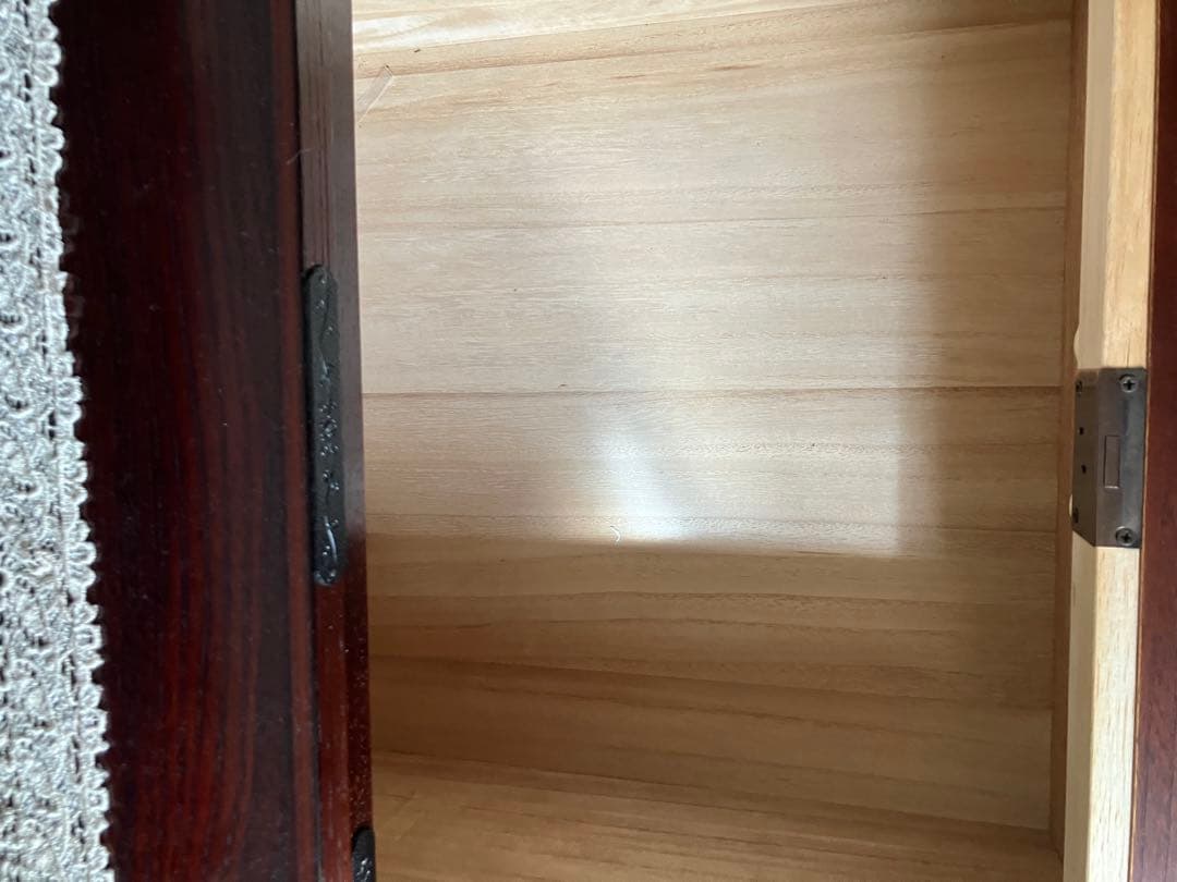 送料込 筑後民芸 ダークブラウン 桐箪笥