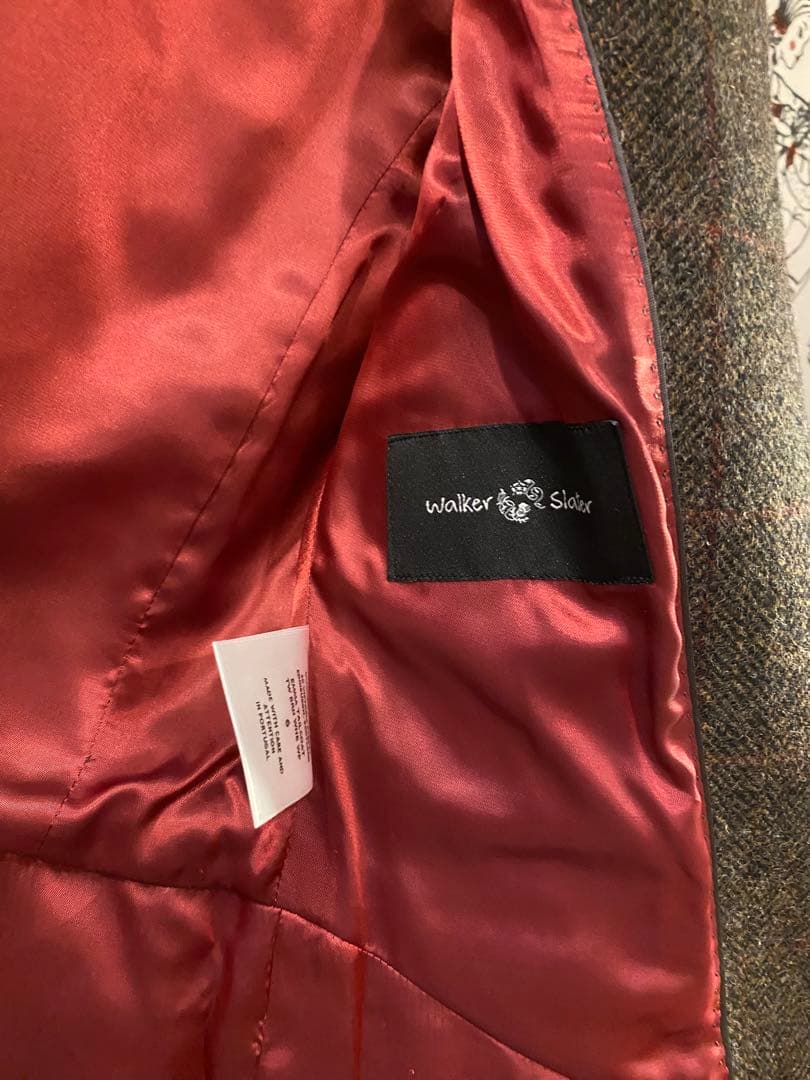 Walker Slaterスコットランド/コート/チェック/チェスターコート