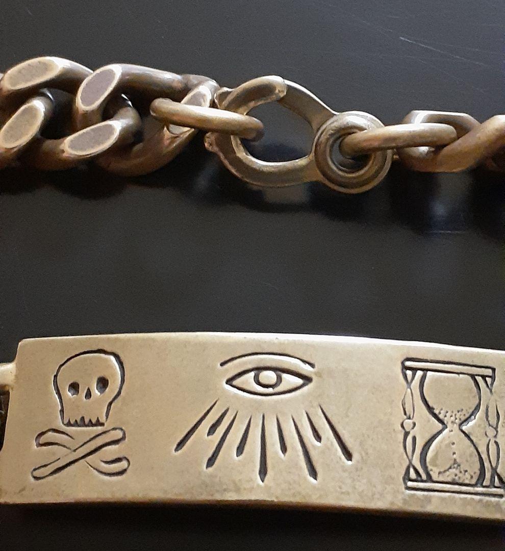 LHN Jewelry　重厚　ブラスブレスレット　エルエイチエヌ　アメリカ製