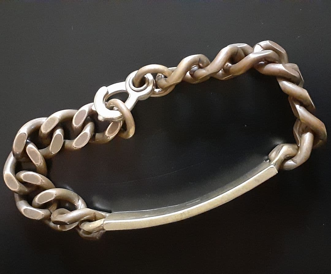 LHN Jewelry　重厚　ブラスブレスレット　エルエイチエヌ　アメリカ製