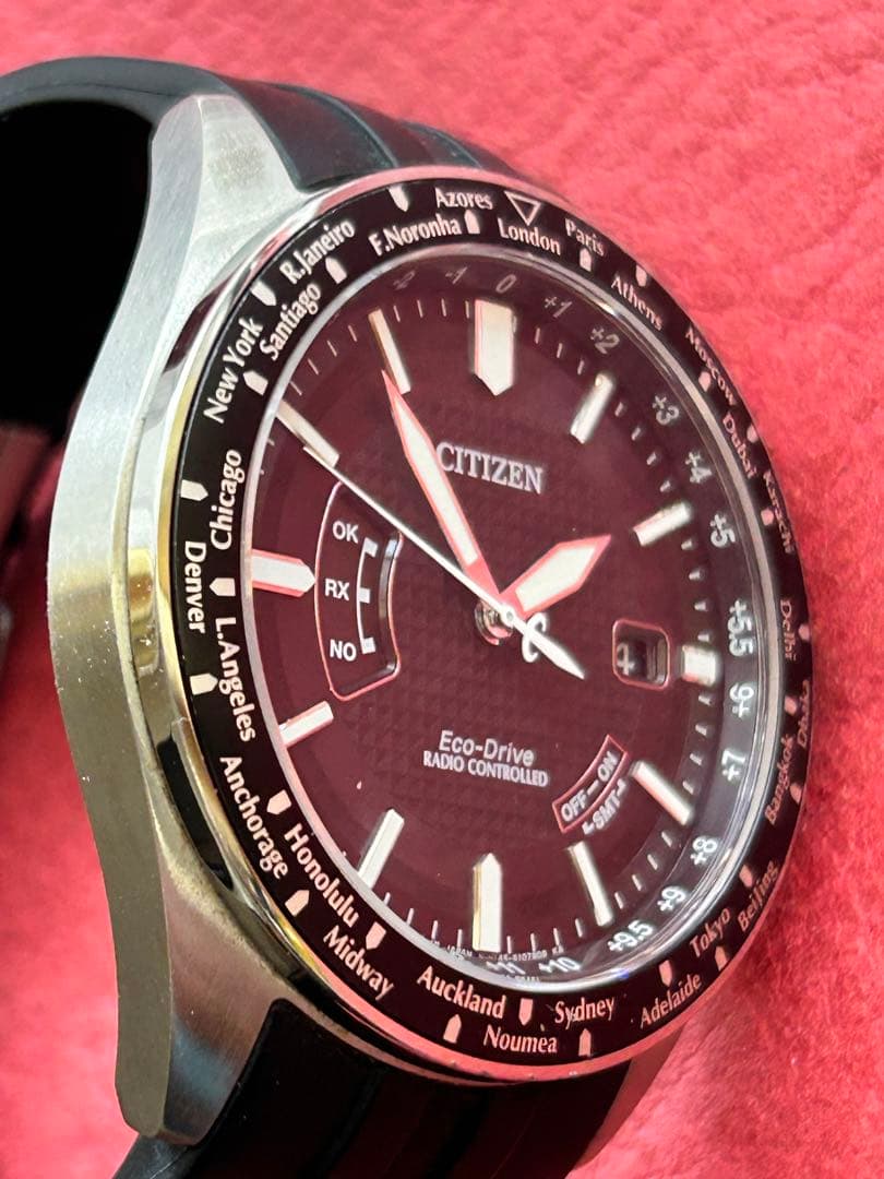 シチズンエコドライブH145-S073553稼働品