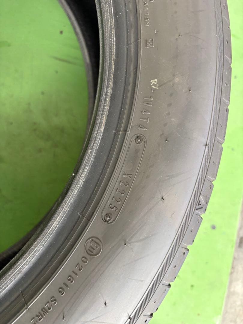 ホ&ト　パパ①【新車外し】225/55R19スポーツマックス2本