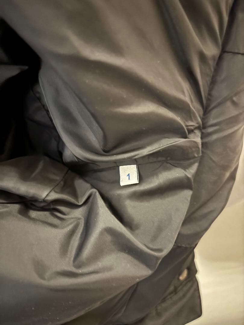 MONCLER FATSIAN サイズ1 ブラック