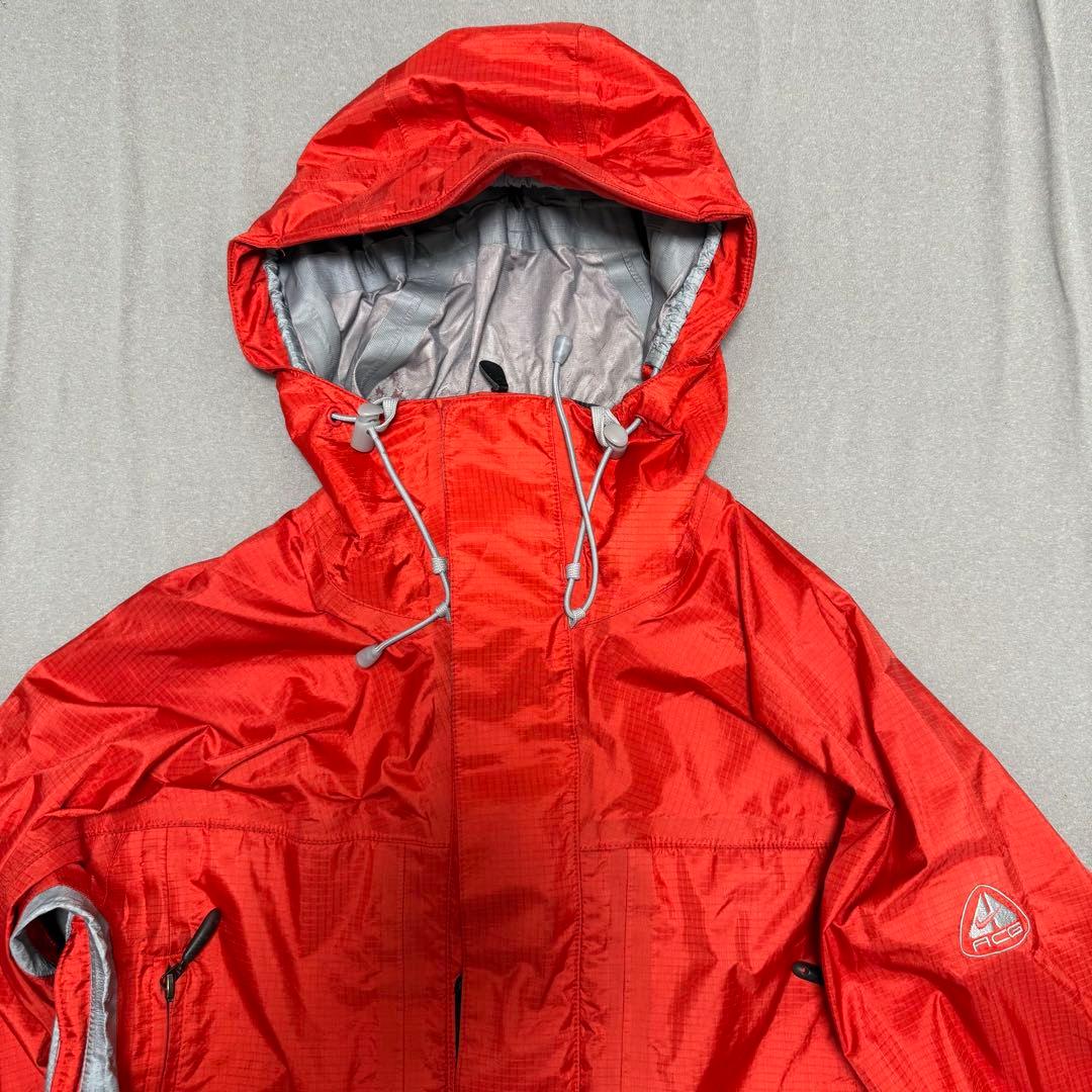 【希少カラー❗️】 90s テック系　Nike ACG マウンテンパーカー　赤