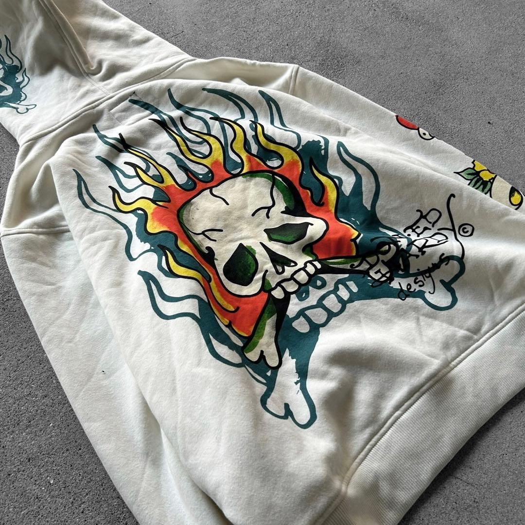 00’s Archive Ed Hardy スカル ジップパーカー アーカイブ