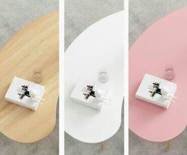 簡約現代ナチュラル棚付きテーブル