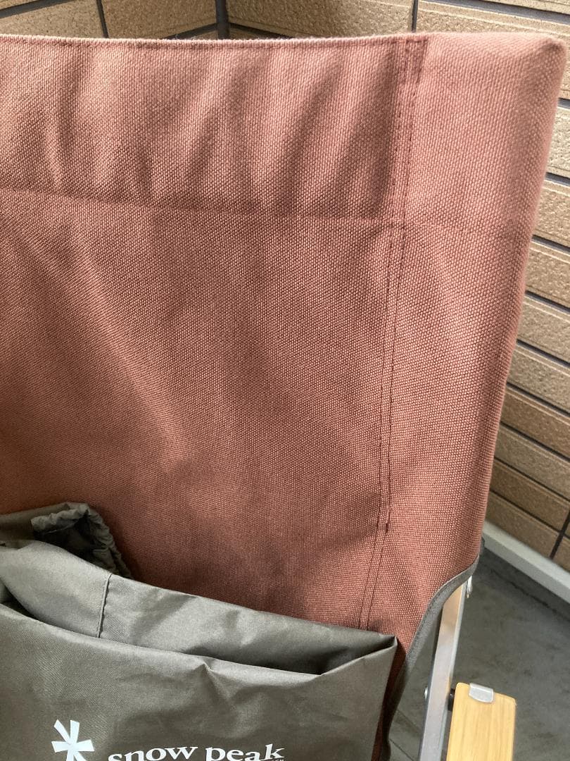 美品　スノーピーク ローチェア 30 ブラウン チェア