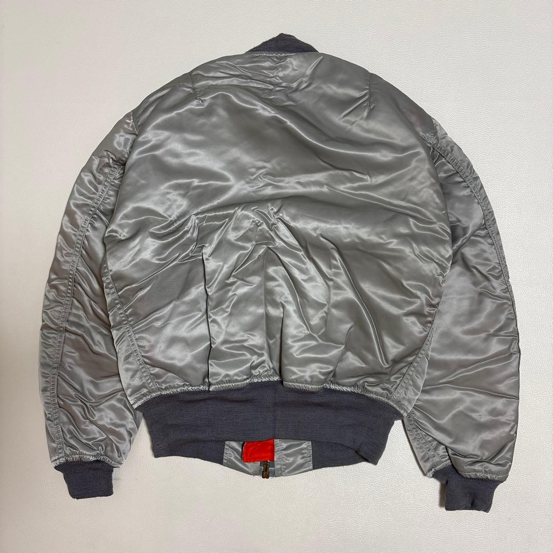 BRANDED GARMENTS MA-1 USA製 シルバー