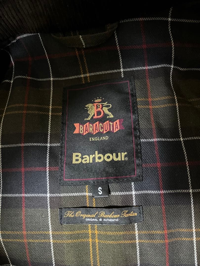 Barour x BARACUTA バブアーバラクータG9 新品S 希少サイズ