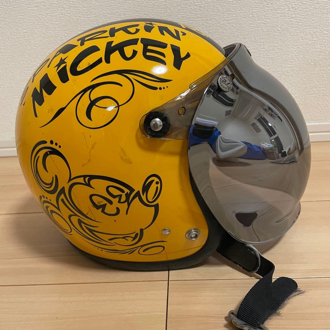 限定品BUCO ブコ JET500-TX ミッキー　ジェットヘルメット M/L