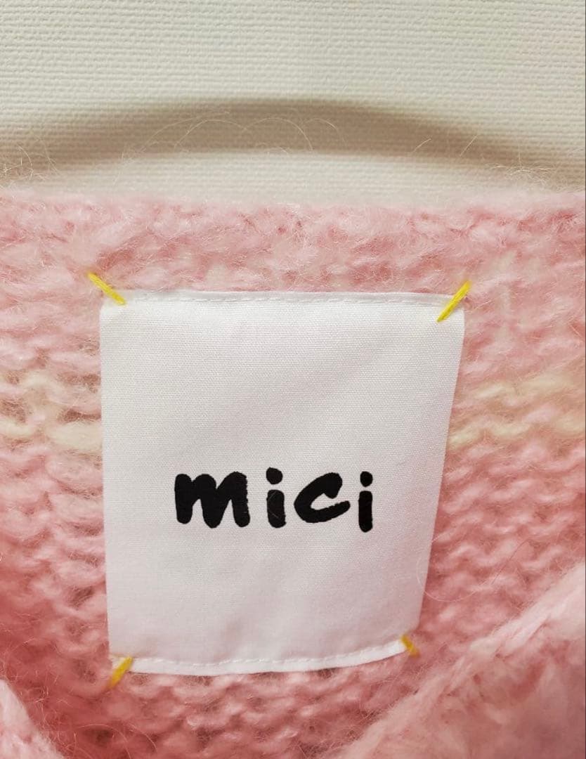 極美品　別注　完売品 mici BAILA掲載 ピンク ニット ROSEBUD