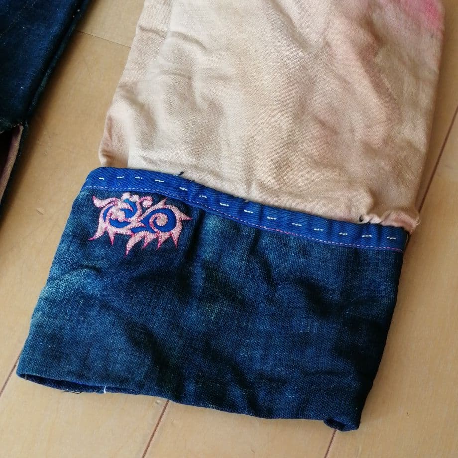 で★アンティーク　中国　清王朝　刺繍服