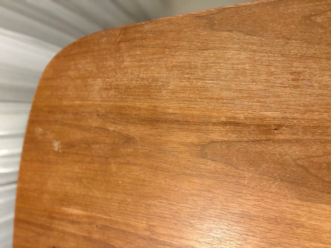 【みー】東京インテリア　木製楕円形ダイニングテーブルとベンチセット