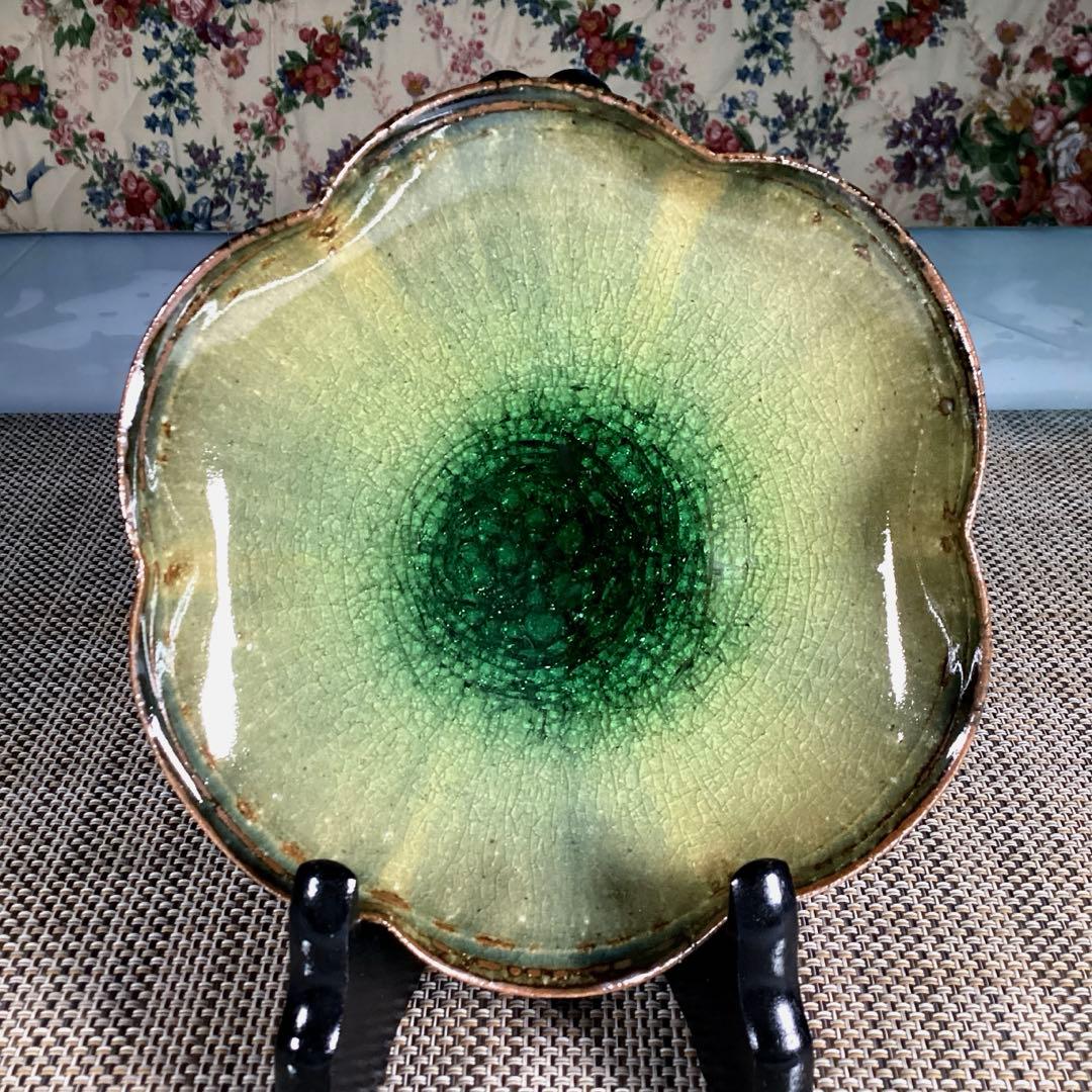 『B級品•未使用』　たち吉　青嵐　『常盤』　銘々皿　5枚