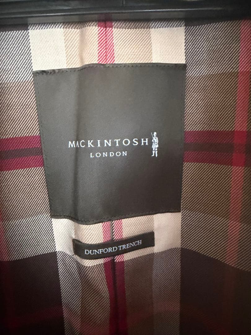 マッキントッシュDUNFORDトレンチコート