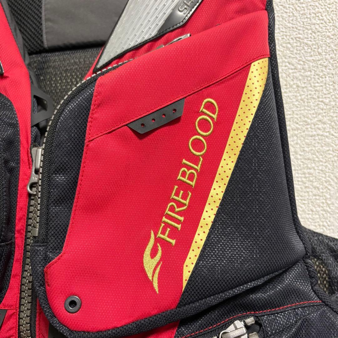 ⭐️美品⭐️ シマノ　ファイアブラッド　ライフジャケット　BOA調整機能付き