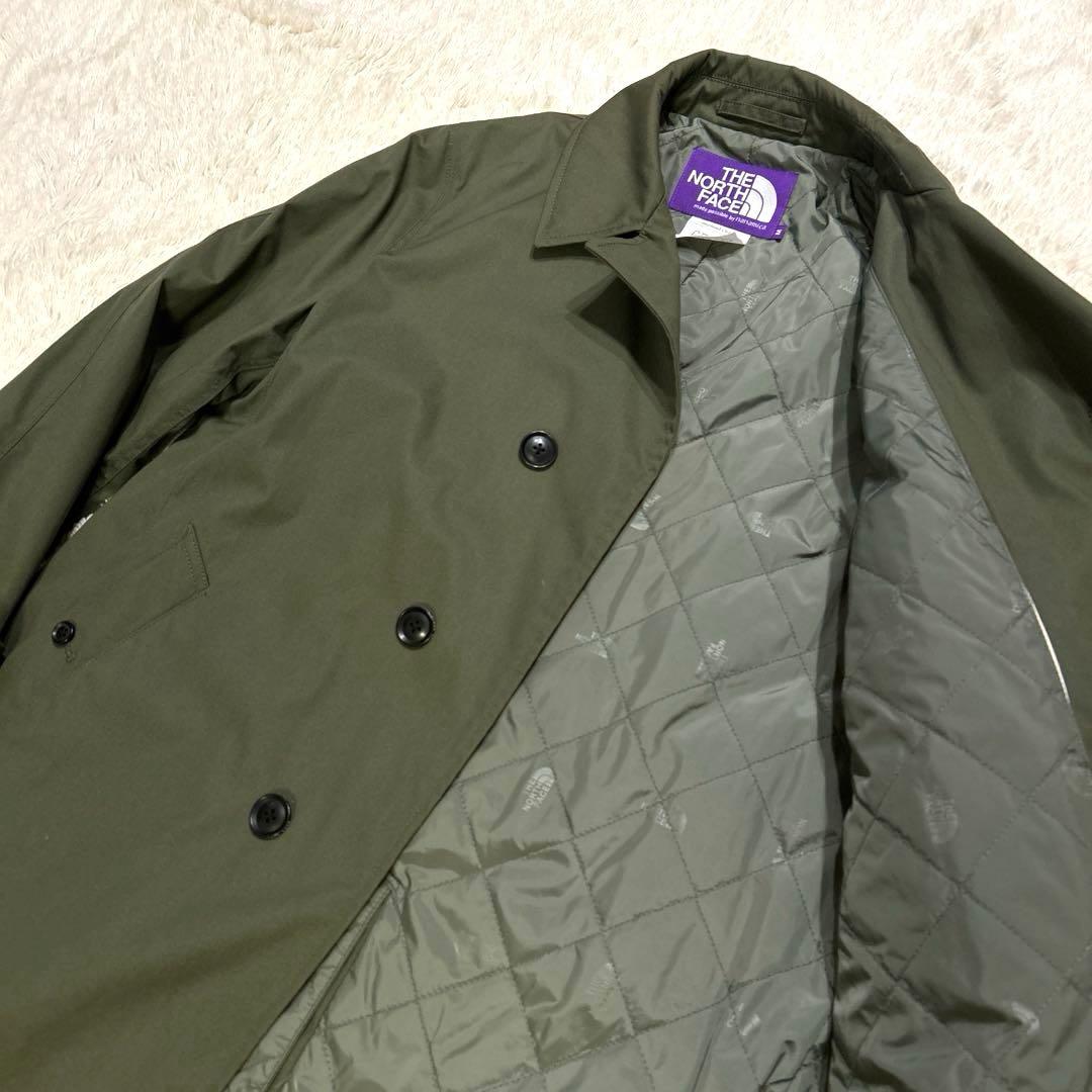 極美品 NORTH FACE×BEAMS別注ステンカラーコート プリマロフト