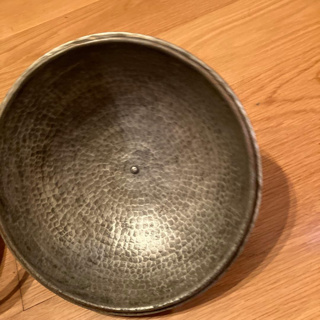 希少品　寺山光廣　銅製 両手鍋 150000円　銅鍋　21cm