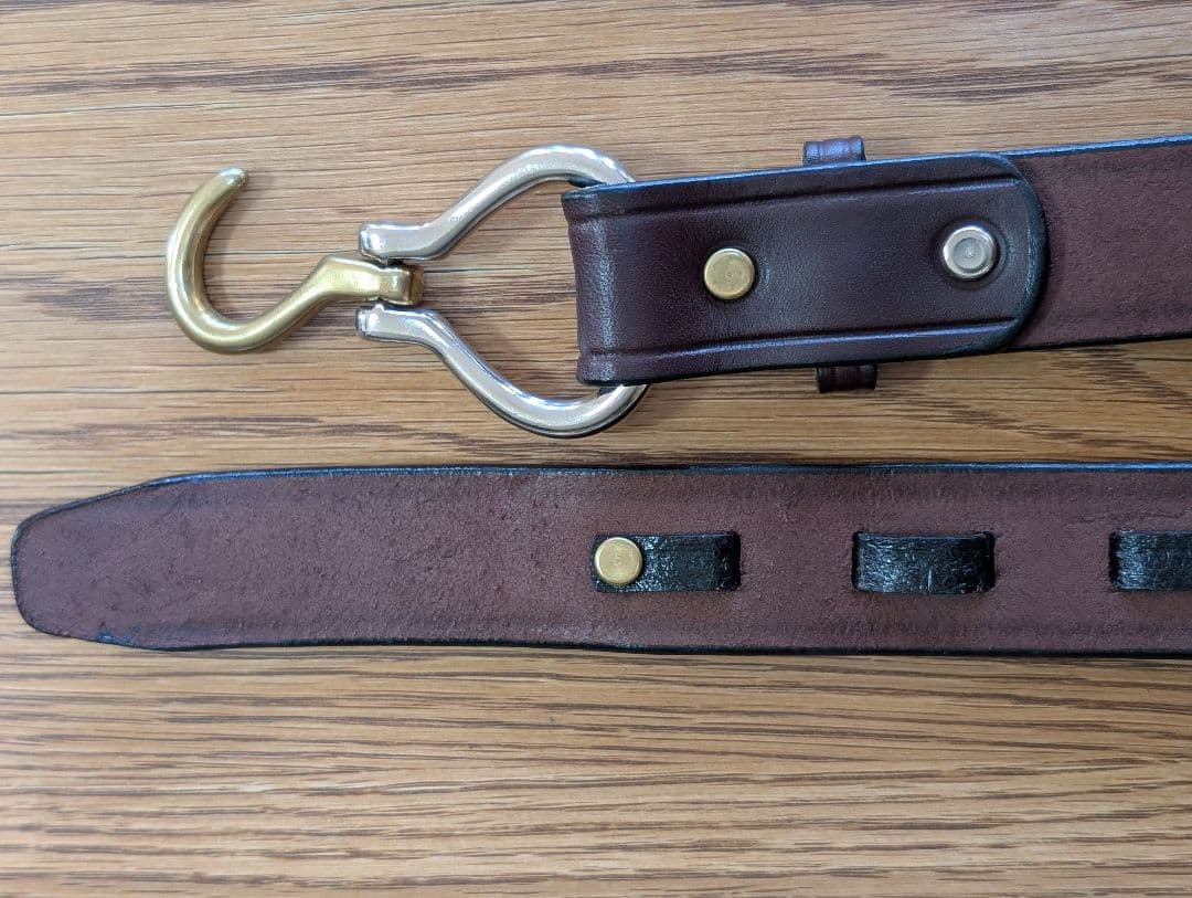 TORY LEATHER レザー ベルト 34