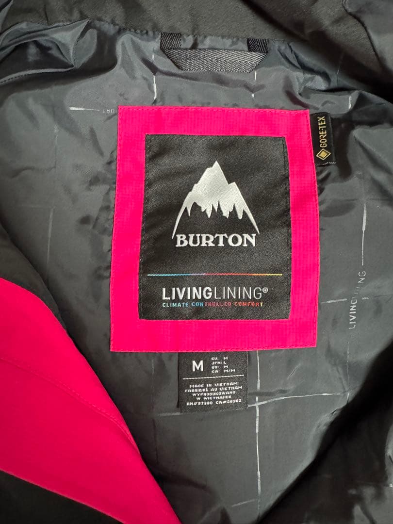 M*2様 BURTON GORE-TEX スノージャケット