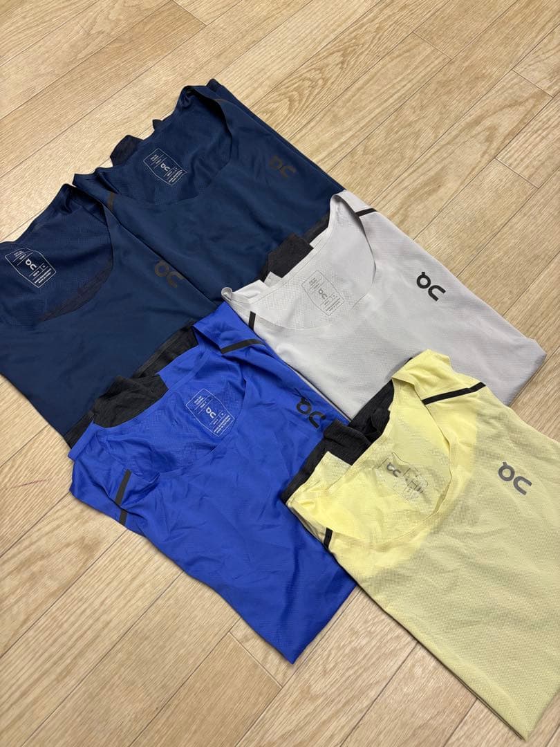 【激アツ】On ランニング 超軽量 ランクトップ 5着セット