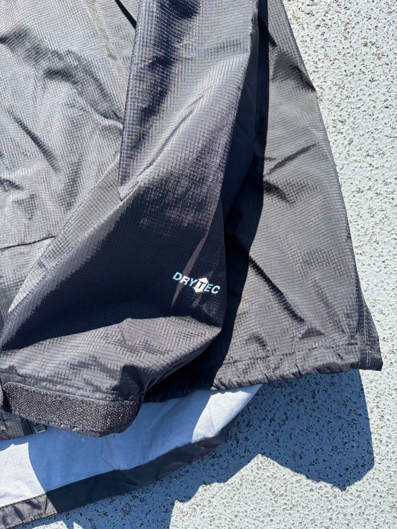 montbell tech shell jacket y2k ドローコード 刺繍