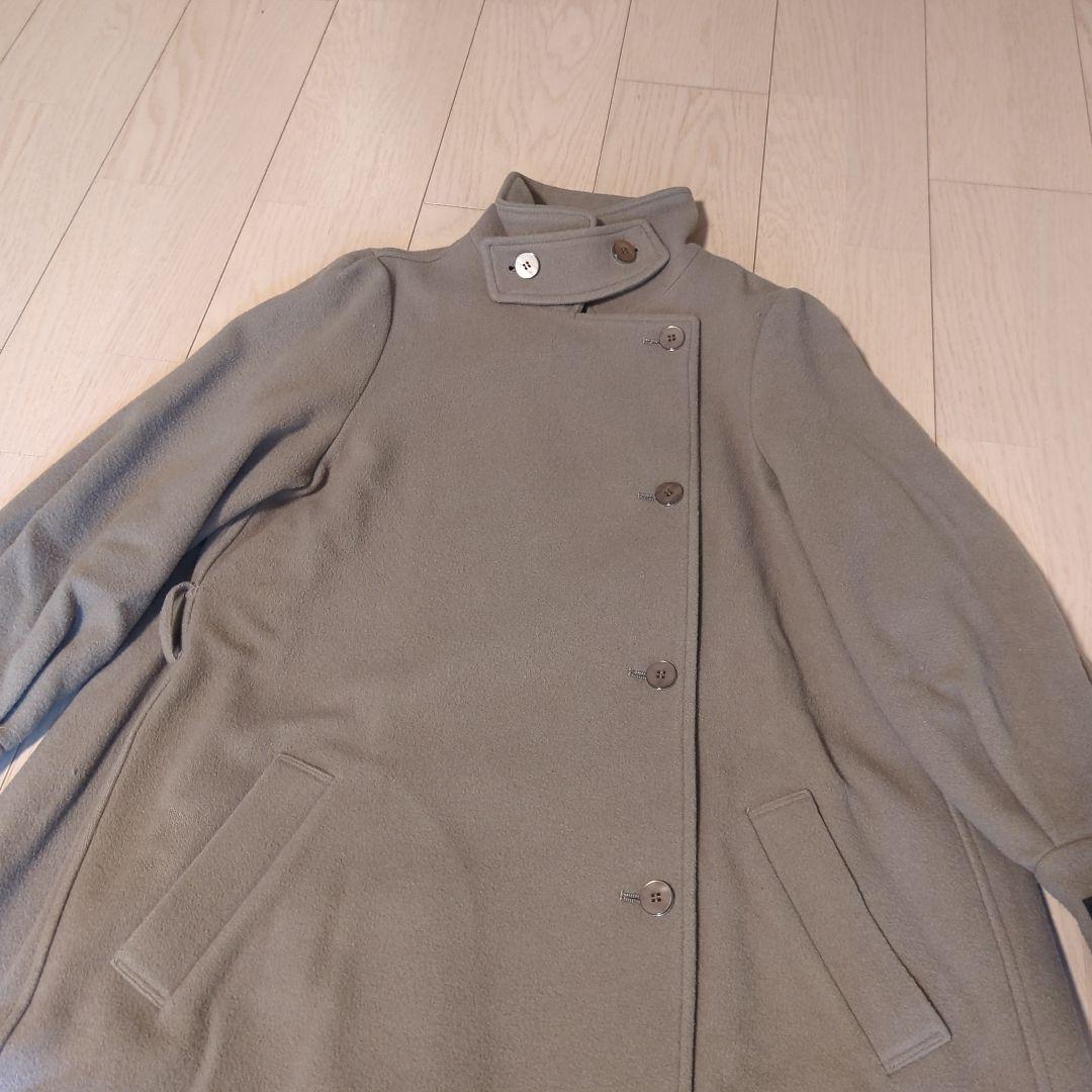 Ameri　POOFY FLARE LONG COAT