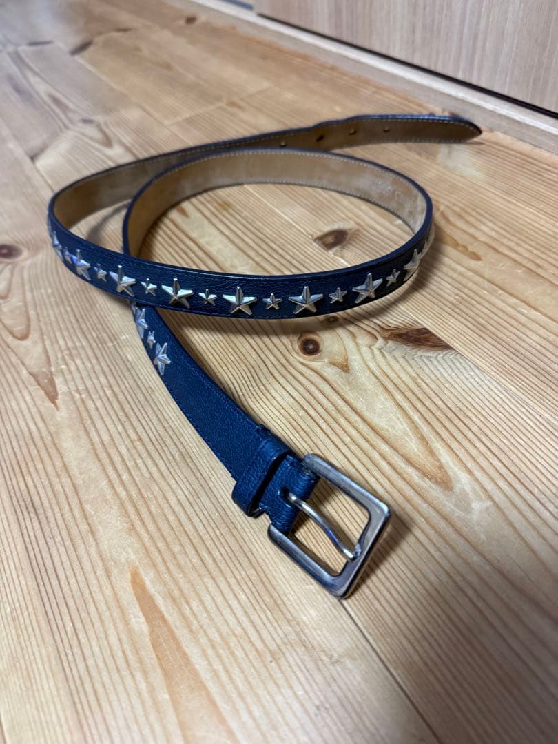 最終値下　JIMMY CHOO ベルト スタースタッズ レザー 本革