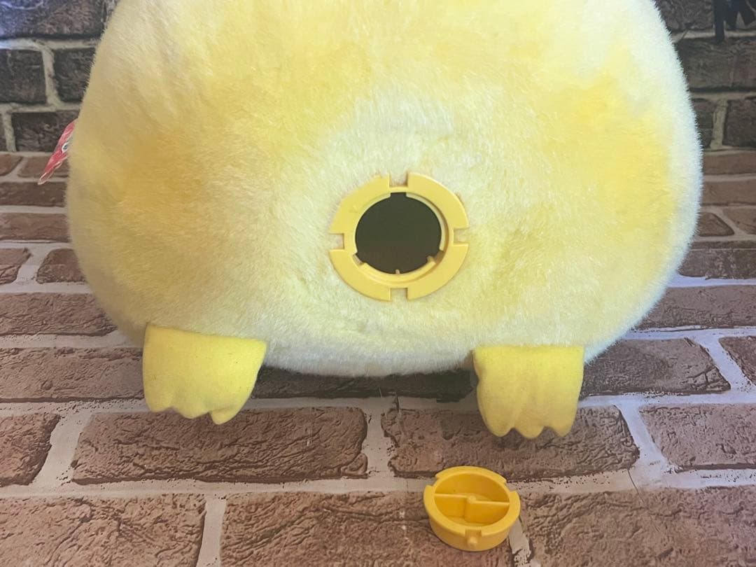 希少 ポケモン 明治 カール懸賞当選品　ピカチュウおしゃべり貯金箱　等身大