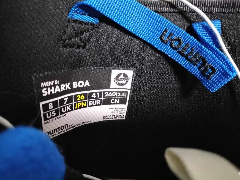 BURTON Shark Boa スノーボードブーツ
