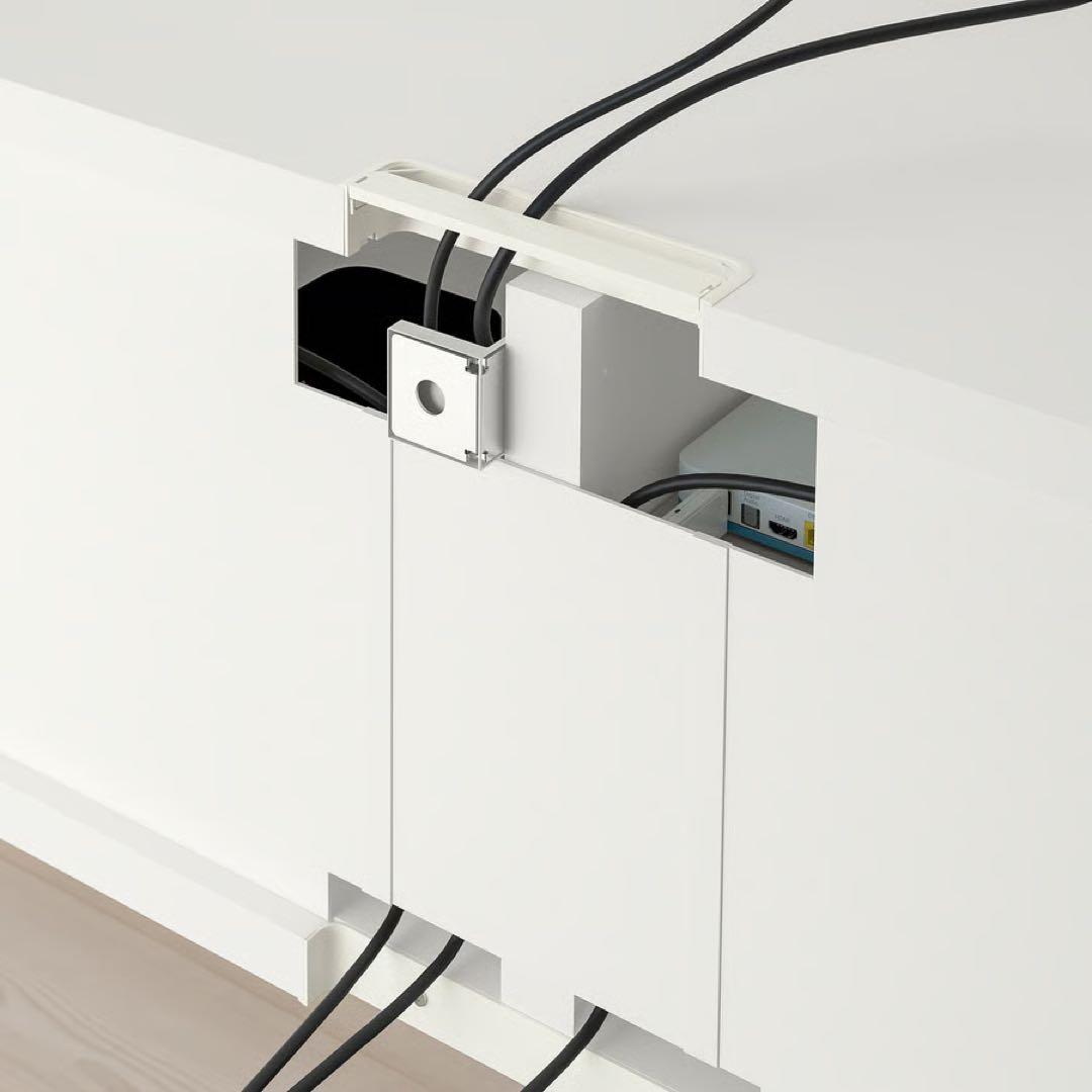 【美品】IKEA BESTÅ ベストー　テレビ台 引き出し付き