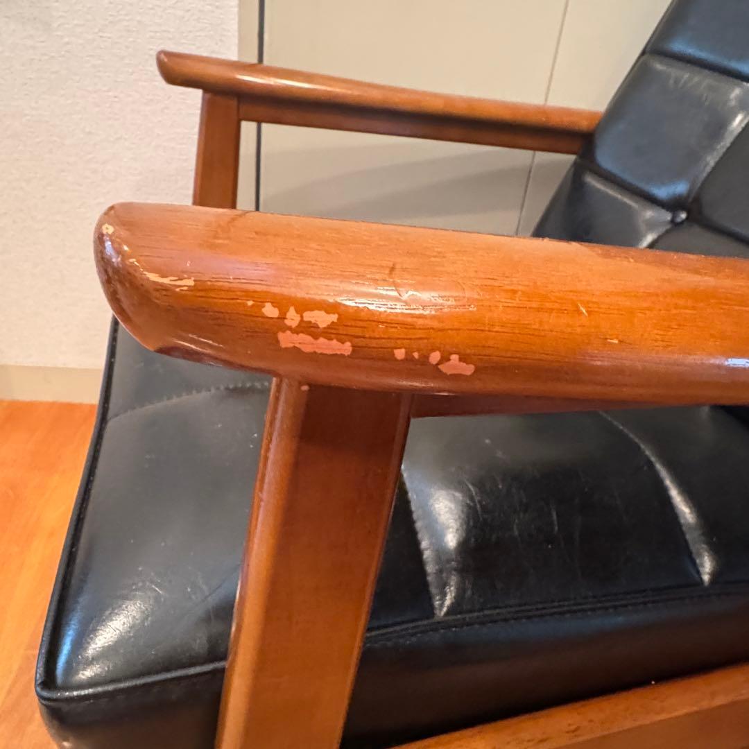 カリモクKチェア 1シーター ブラック