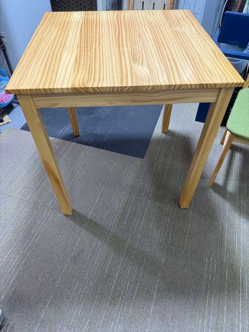 【洗浄消毒作業済】LOWYA ニューナディア　ダイニングテーブル＆チェア2脚