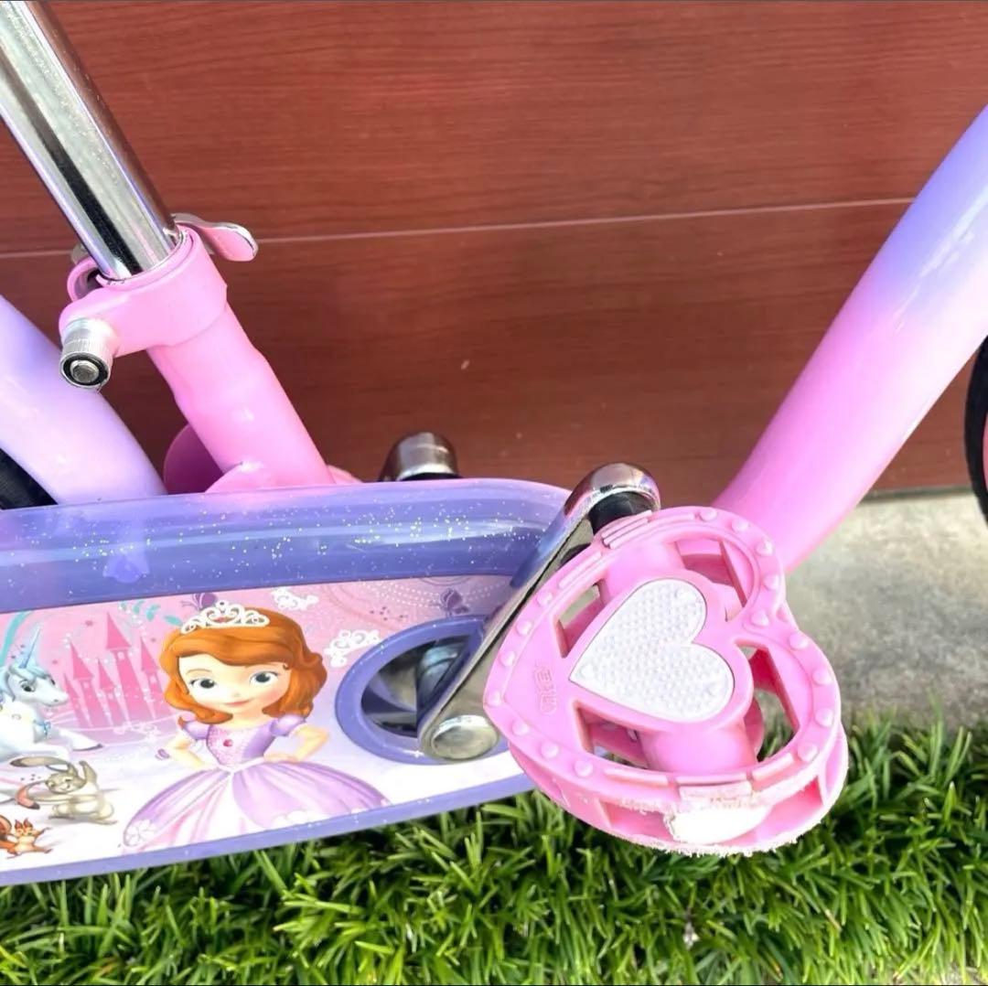ディズニー　ちいさなプリンセス ソフィア 18インチ　子供自転車