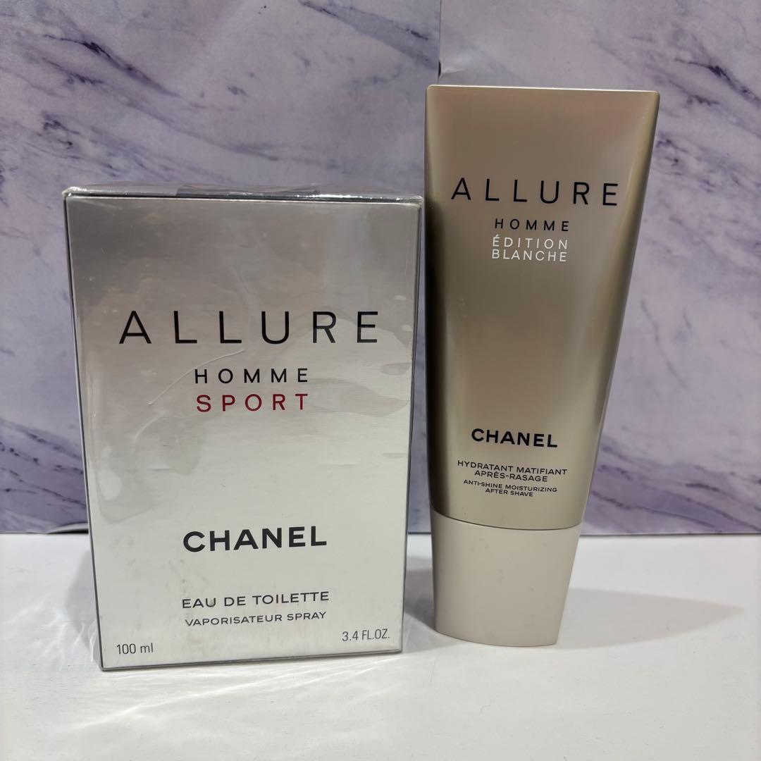 ♡シャネル　アリュールオム　スポーツ　オードトワレ＋アフターシェイヴローション