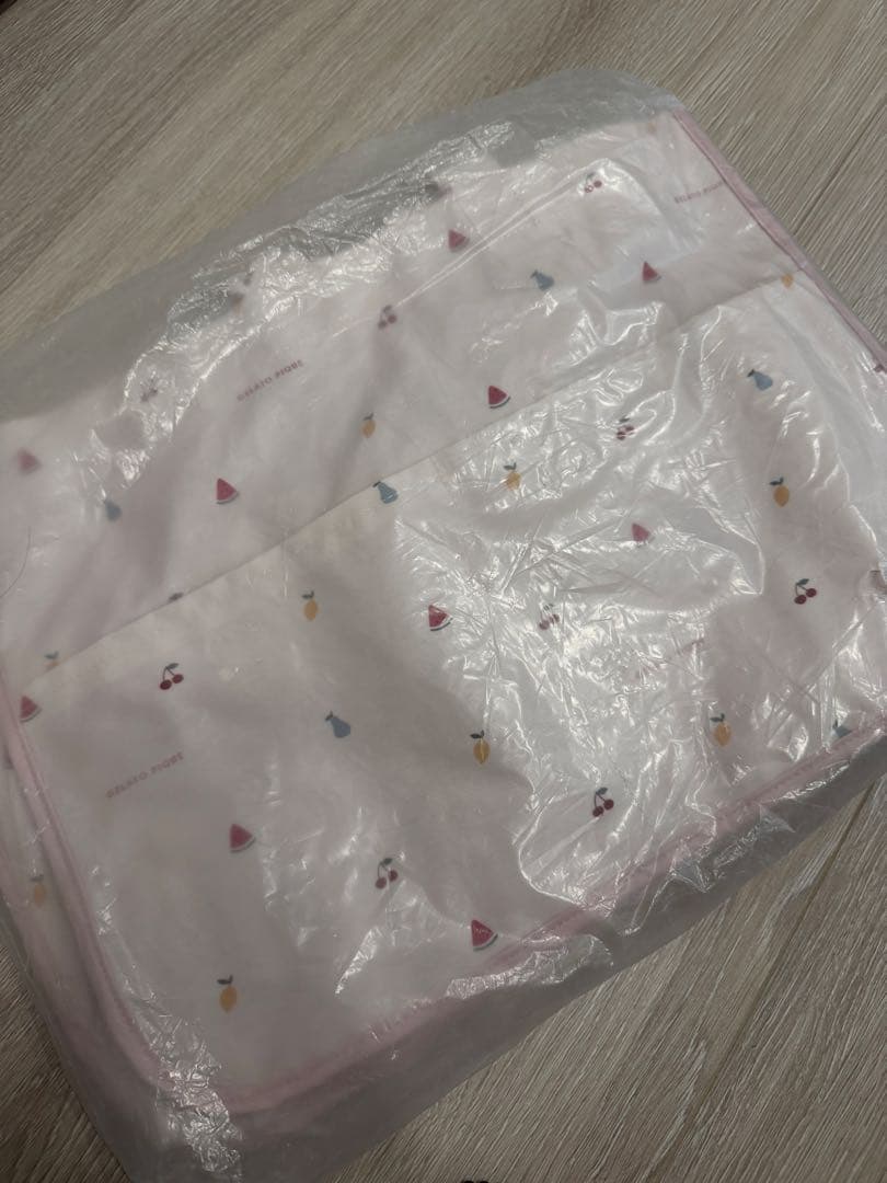 ジェラピケ ジェラートピケ マザーズバッグ ちびフルーツ おむつシート