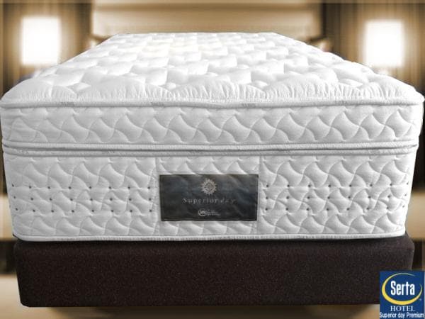 超高級ホテルのベッド(マットレス+ボックススプリングボトム)の上・下セット