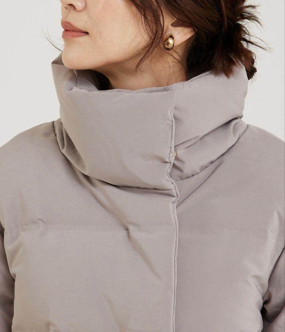 アバハウスマヴィ　袖リブシームレススタンドダウン　　Lサイズ