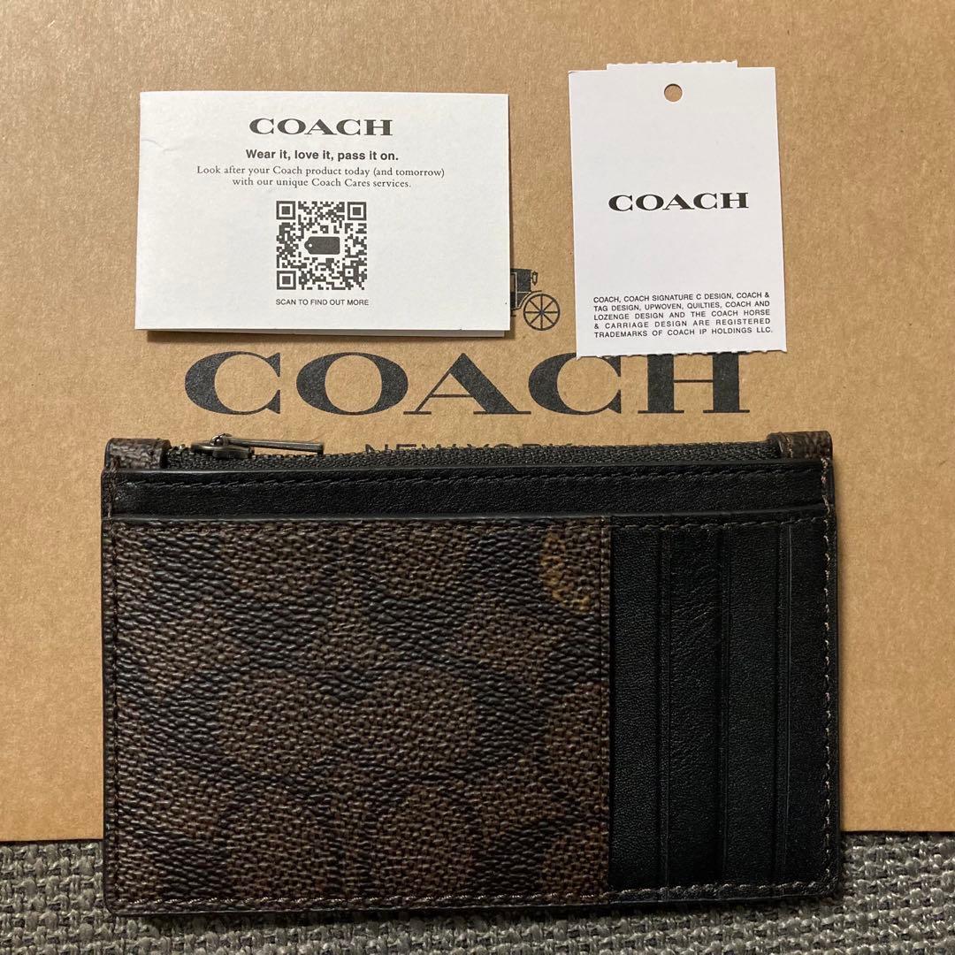 新品＊未使用 COACH コーチ ロボット柄 Cosmic カードケース